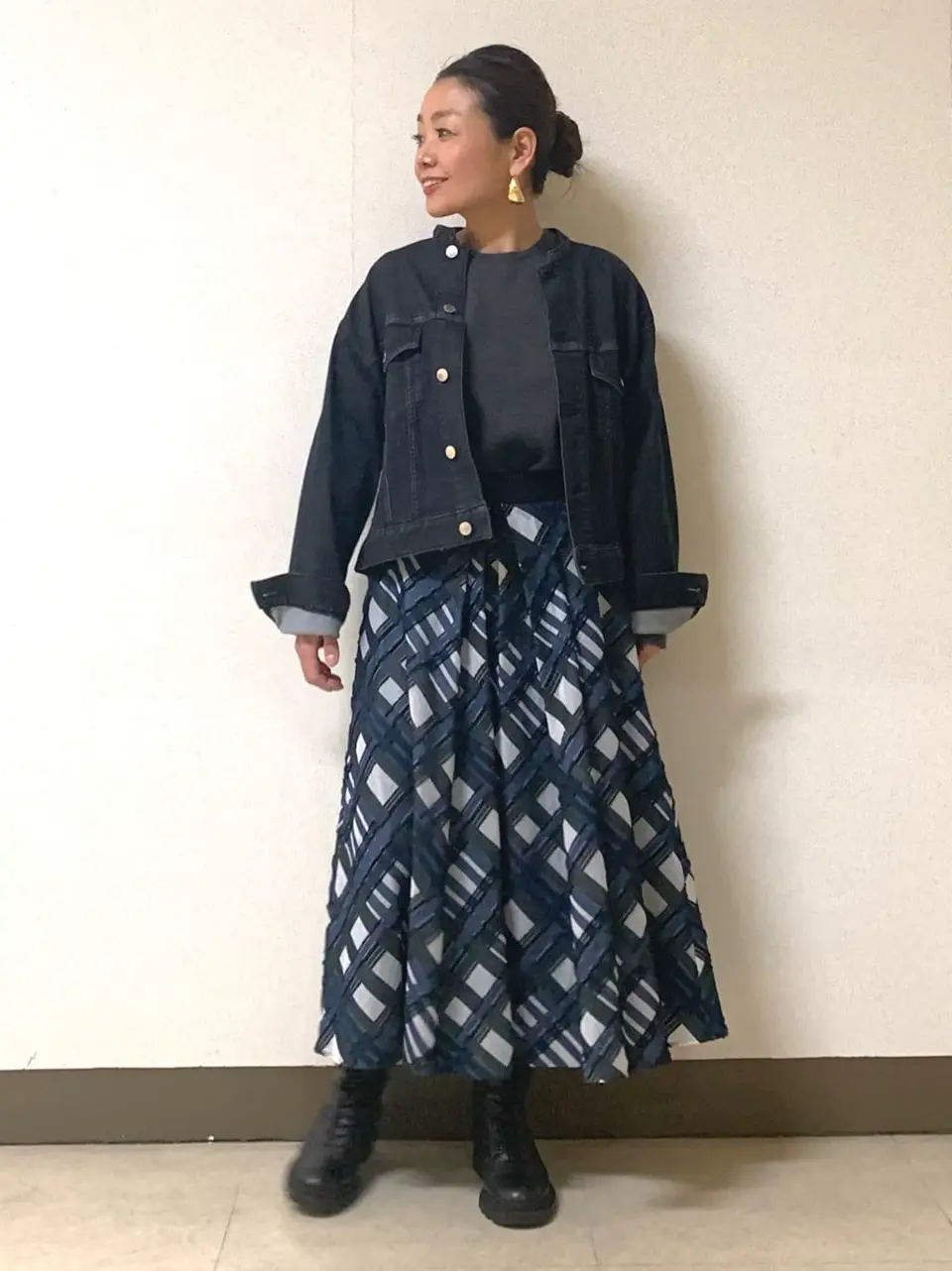 自由区 坂本 コーディネート画像