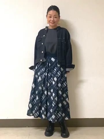 自由区 坂本 コーディネート画像