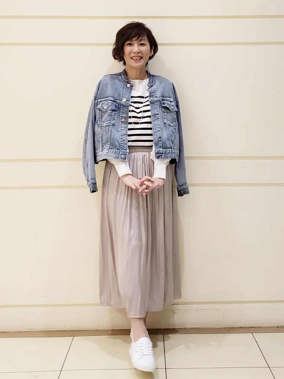 自由区 maruri コーディネート画像