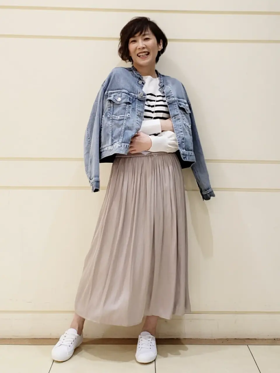 自由区 maruri コーディネート画像