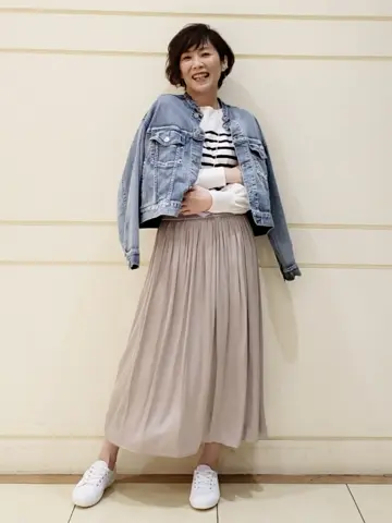 自由区 maruri コーディネート画像