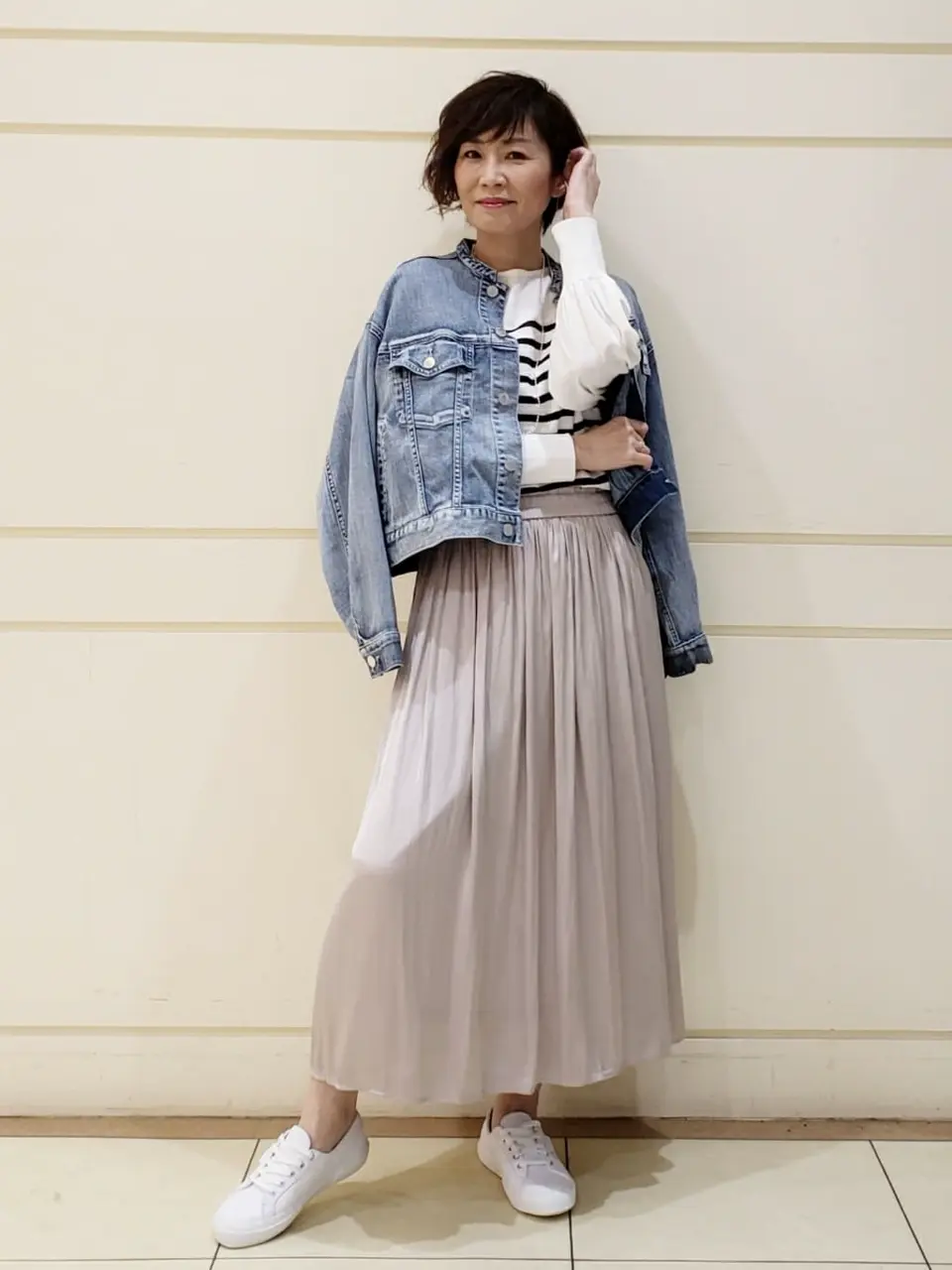 自由区 maruri コーディネート画像