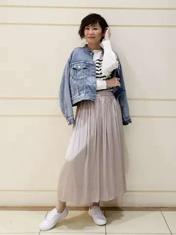 自由区 maruri コーディネート画像