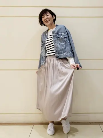 自由区 maruri コーディネート画像