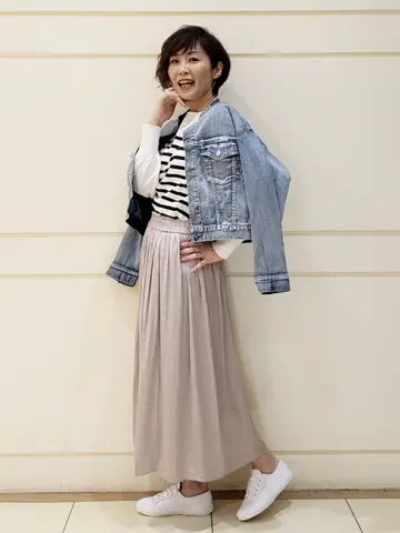 自由区 maruri コーディネート画像