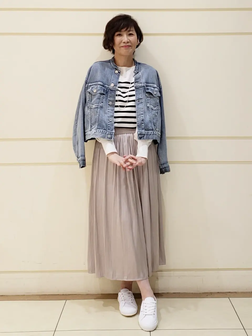 自由区 maruri コーディネート画像