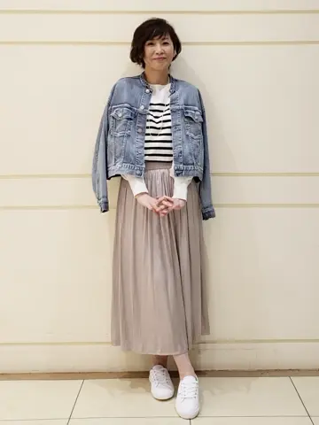 自由区 maruri コーディネート画像