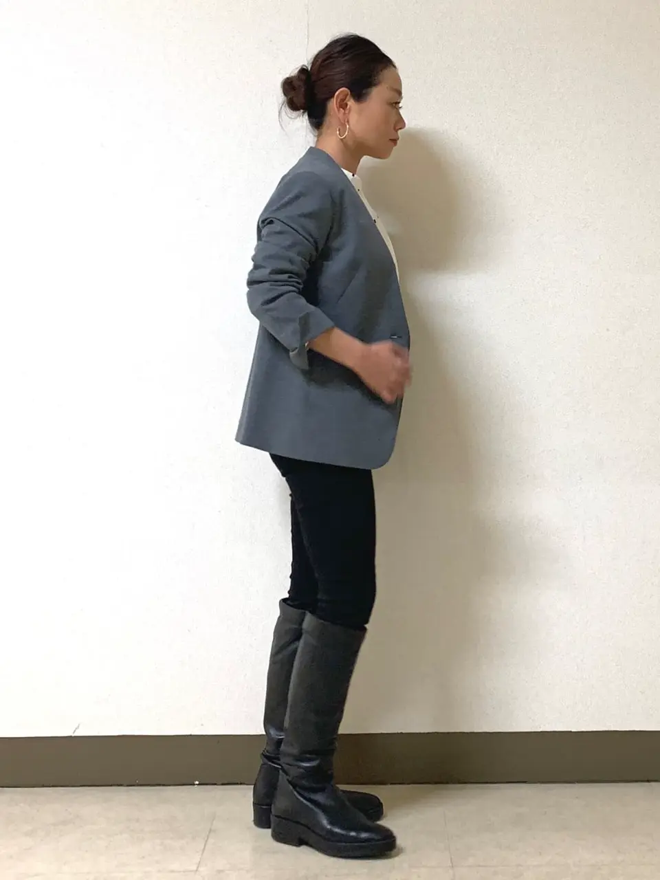 自由区 坂本 コーディネート画像