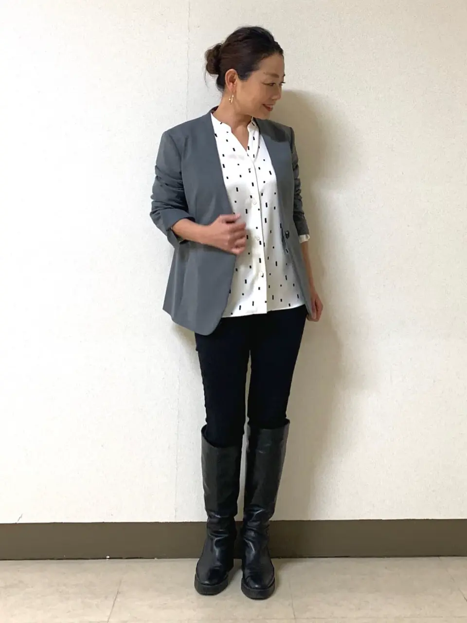 自由区 坂本 コーディネート画像