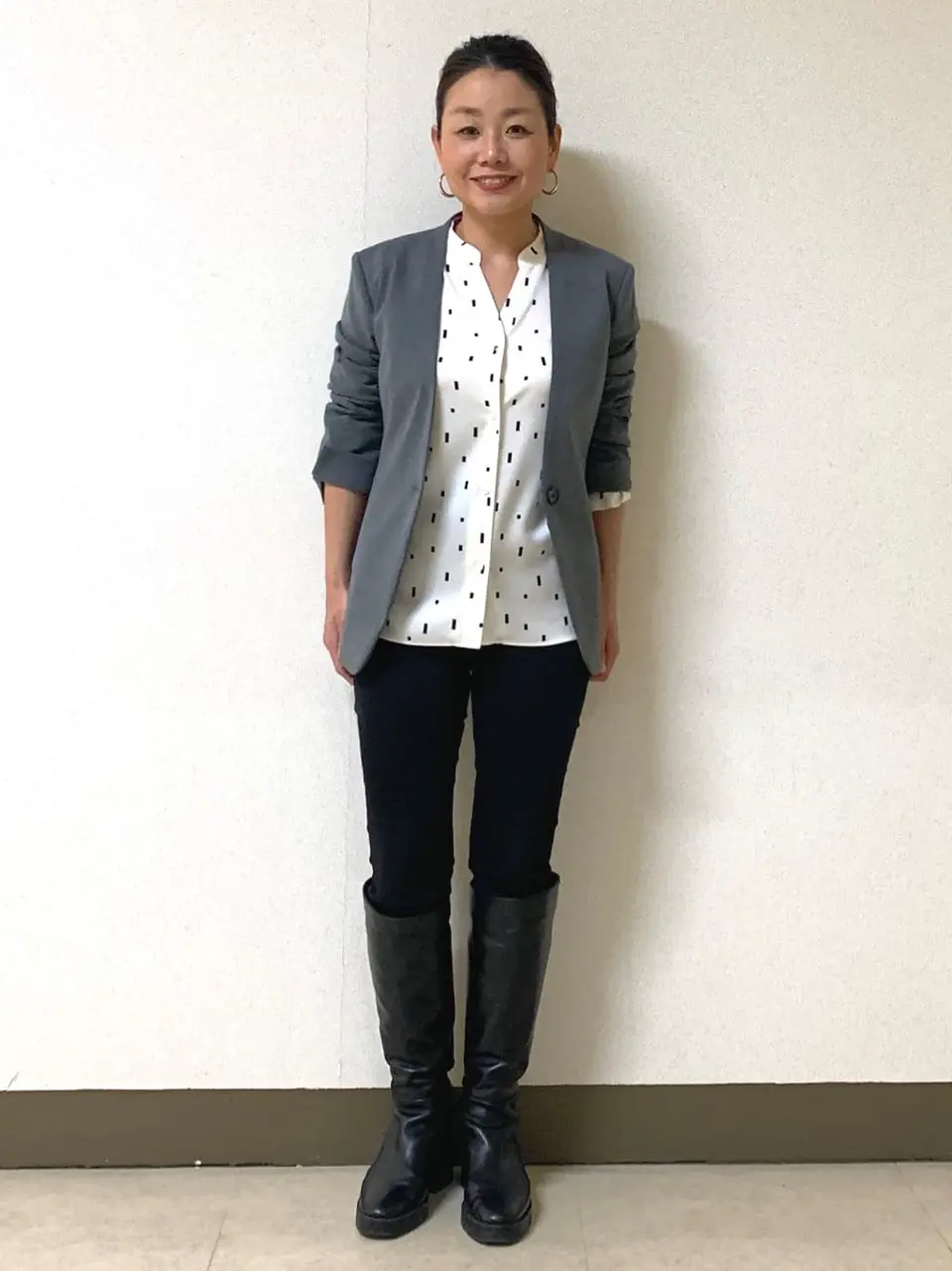 自由区 坂本 コーディネート画像