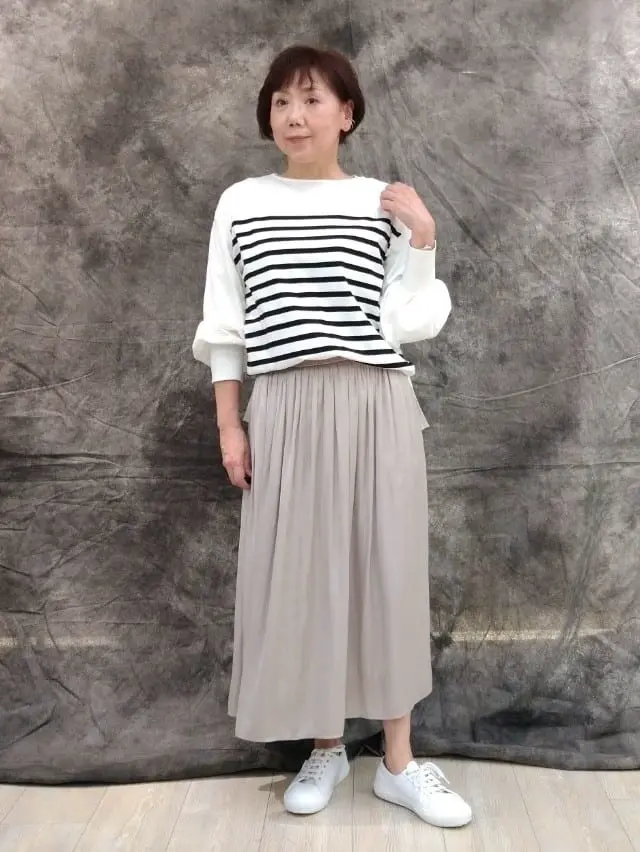 自由区 鶴田 コーディネート画像