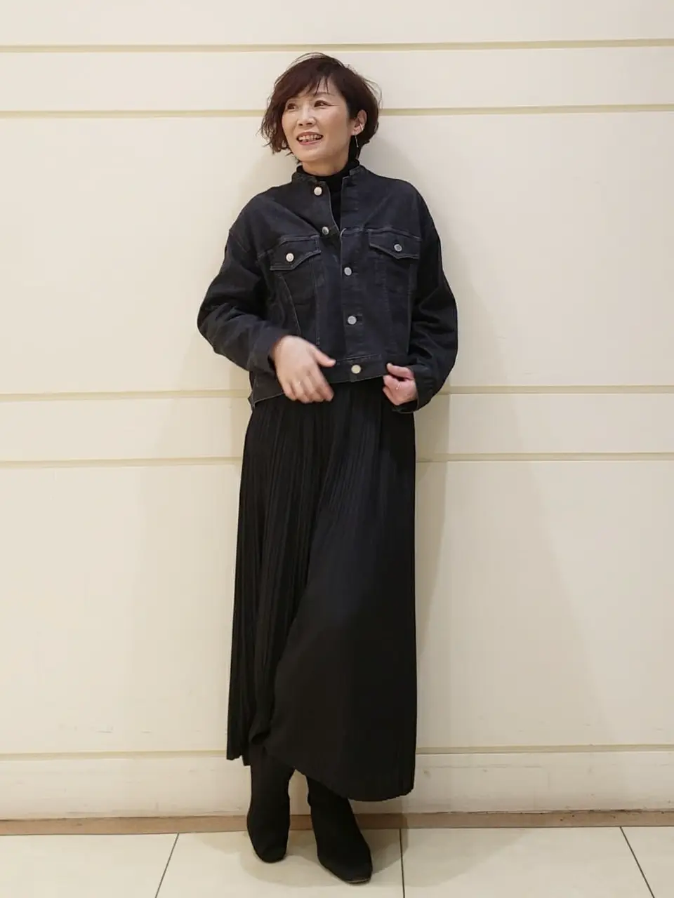 自由区 maruri コーディネート画像