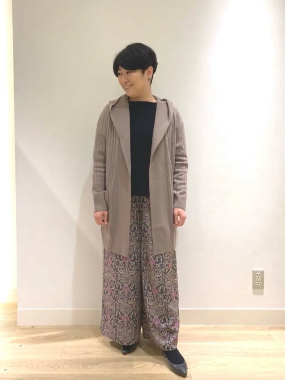 自由区 田中 コーディネート画像