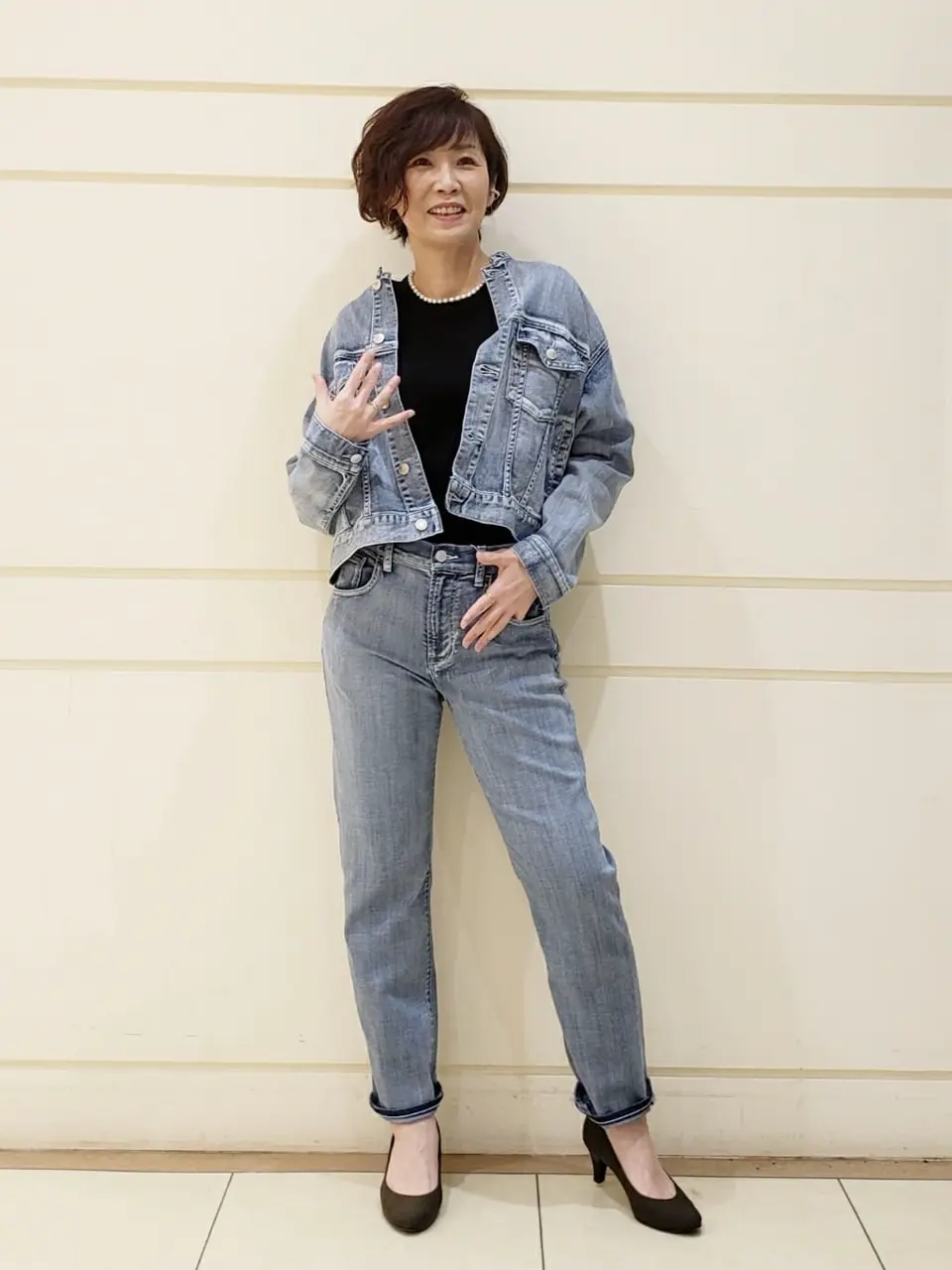 自由区 maruri コーディネート画像