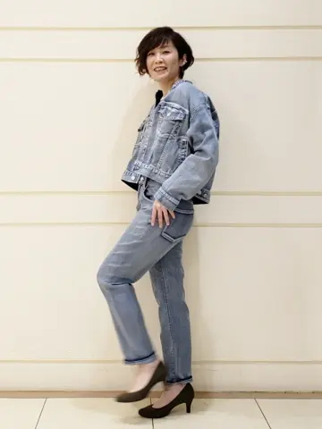 自由区 maruri コーディネート画像