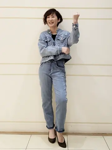 自由区 maruri コーディネート画像