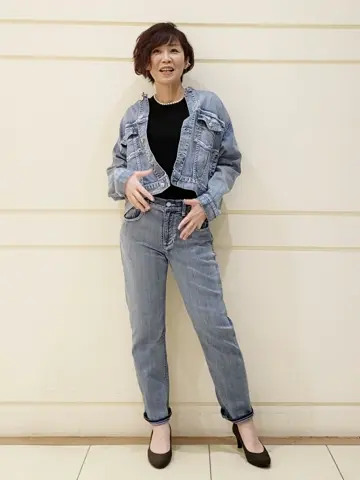 自由区 maruri コーディネート画像