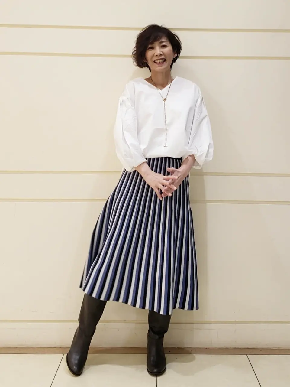 自由区 maruri コーディネート画像