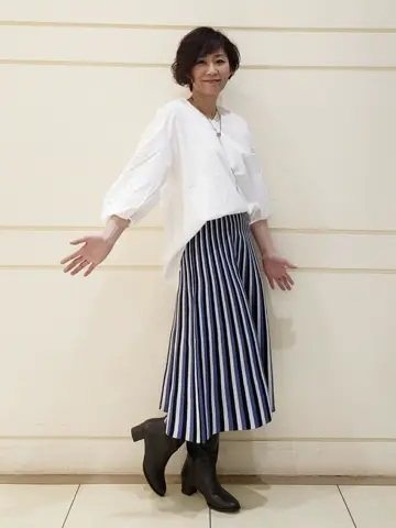 自由区 maruri コーディネート画像