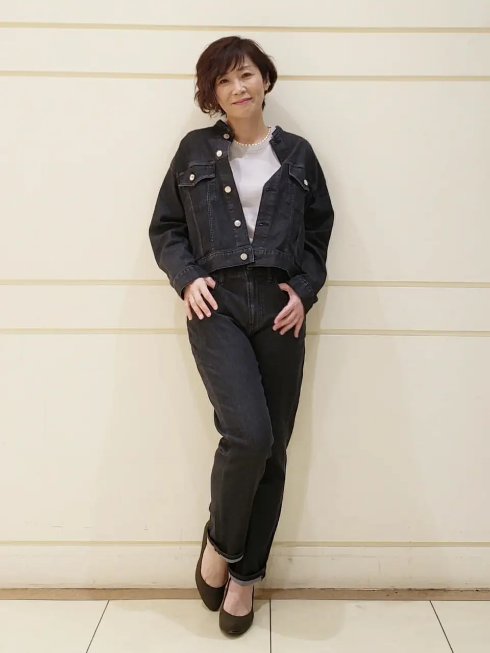 自由区 maruri コーディネート画像