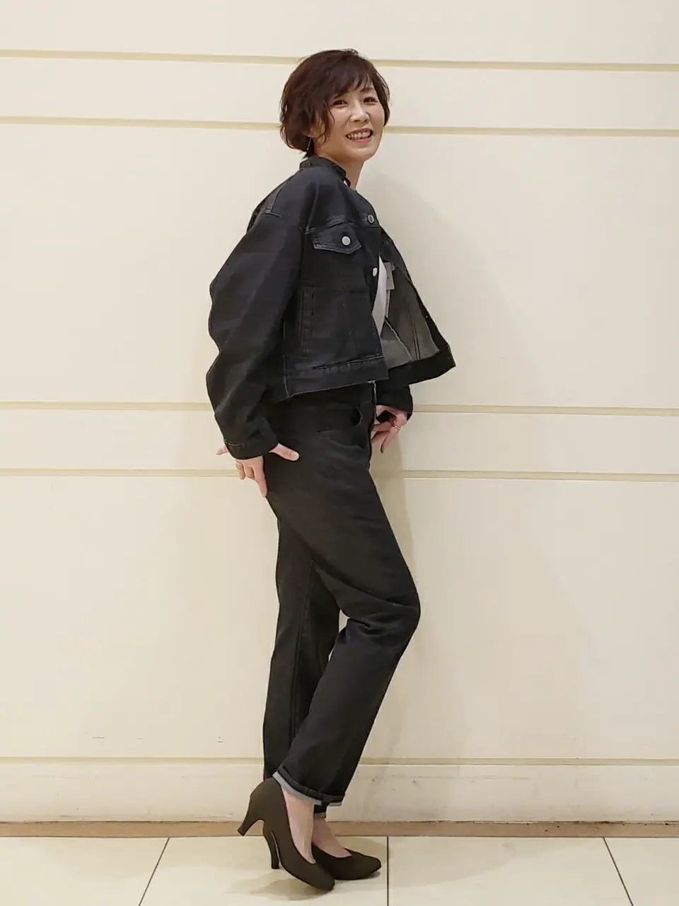 自由区 maruri コーディネート画像