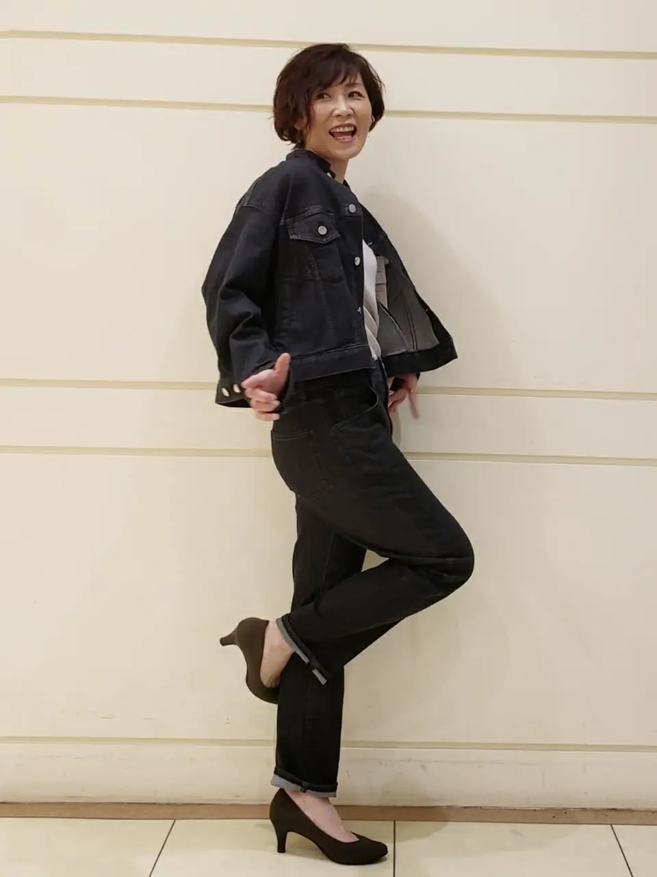 自由区 maruri コーディネート画像