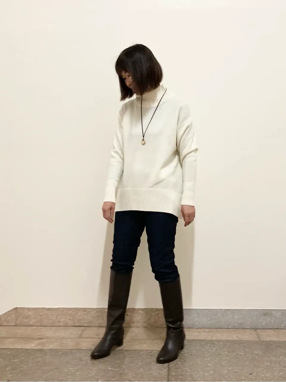 自由区 阿部 コーディネート画像