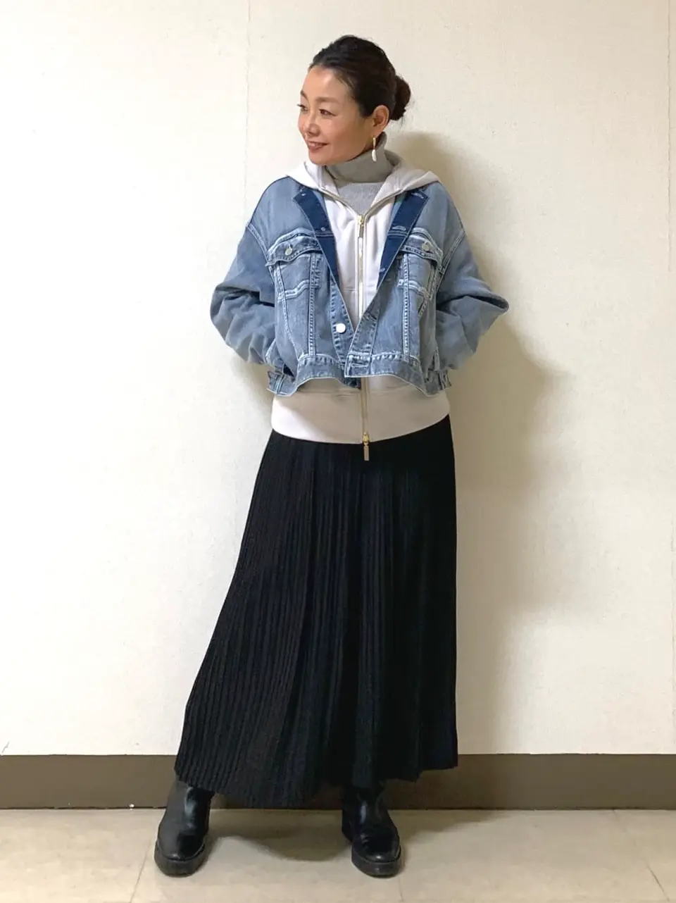 自由区 坂本 コーディネート画像