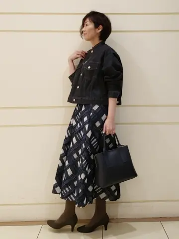 自由区 maruri コーディネート画像