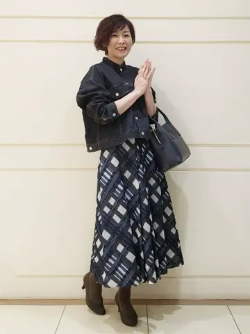 自由区 maruri コーディネート画像