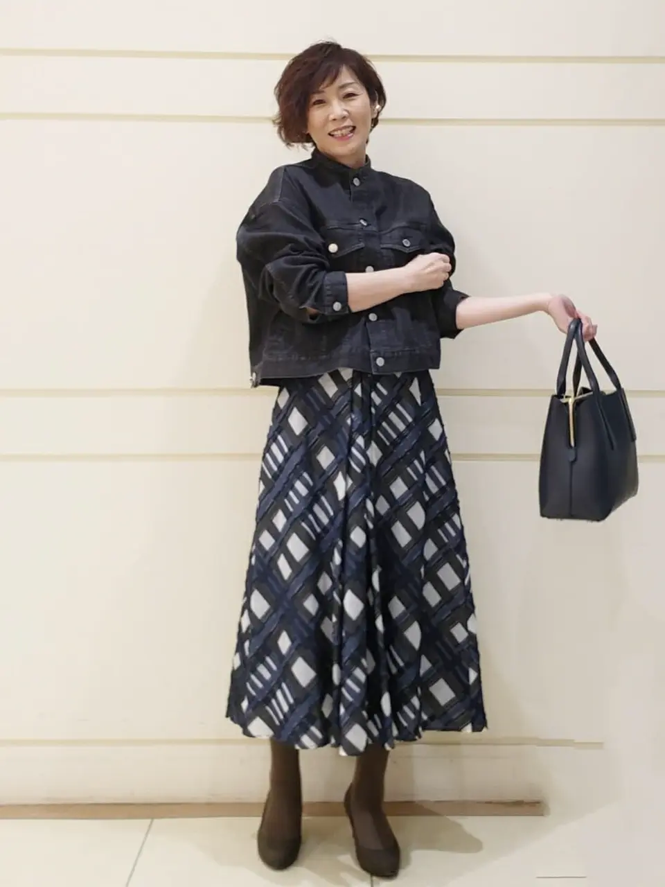 自由区 maruri コーディネート画像