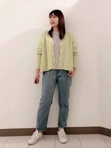 自由区 スタッフ コーディネート画像