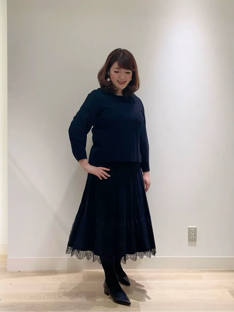 自由区 うめだ コーディネート画像