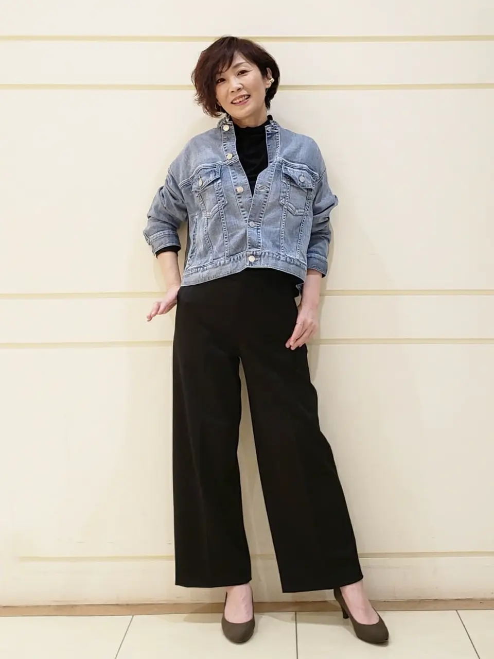 自由区 maruri コーディネート画像