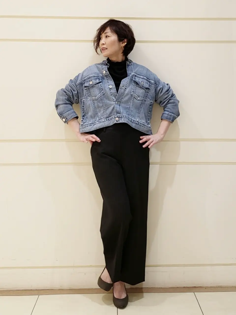 自由区 maruri コーディネート画像