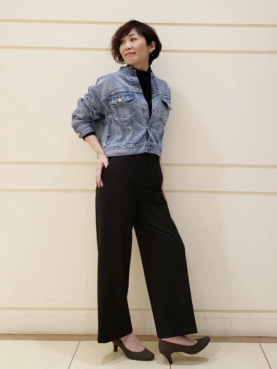 自由区 maruri コーディネート画像