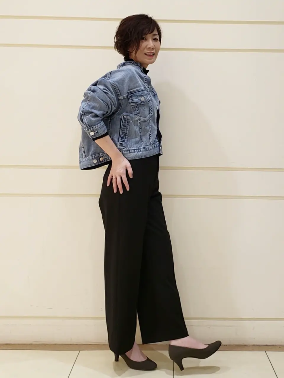 自由区 maruri コーディネート画像