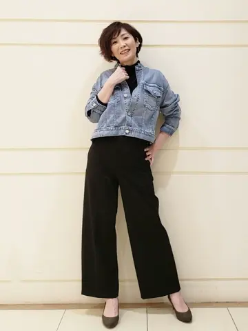 自由区 maruri コーディネート画像