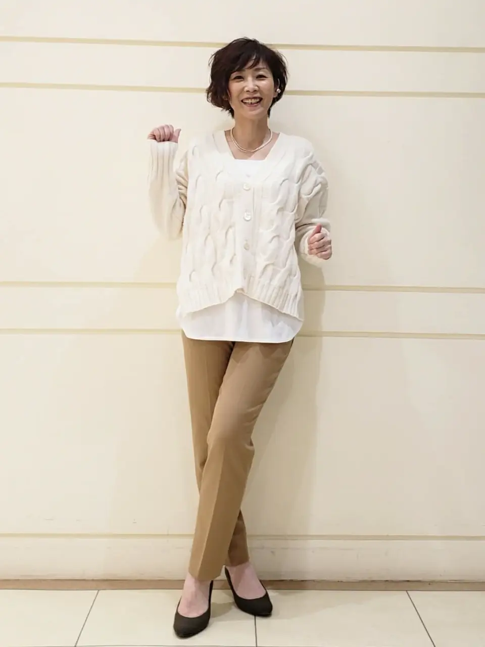 自由区 maruri コーディネート画像