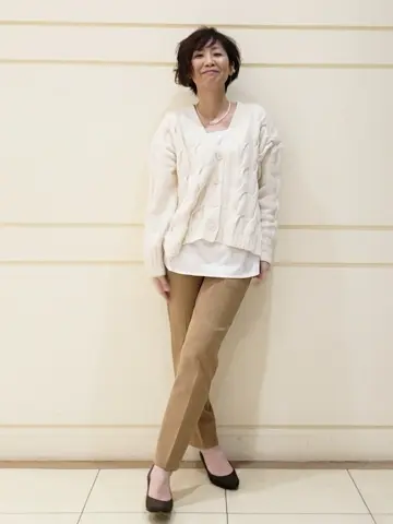 自由区 maruri コーディネート画像