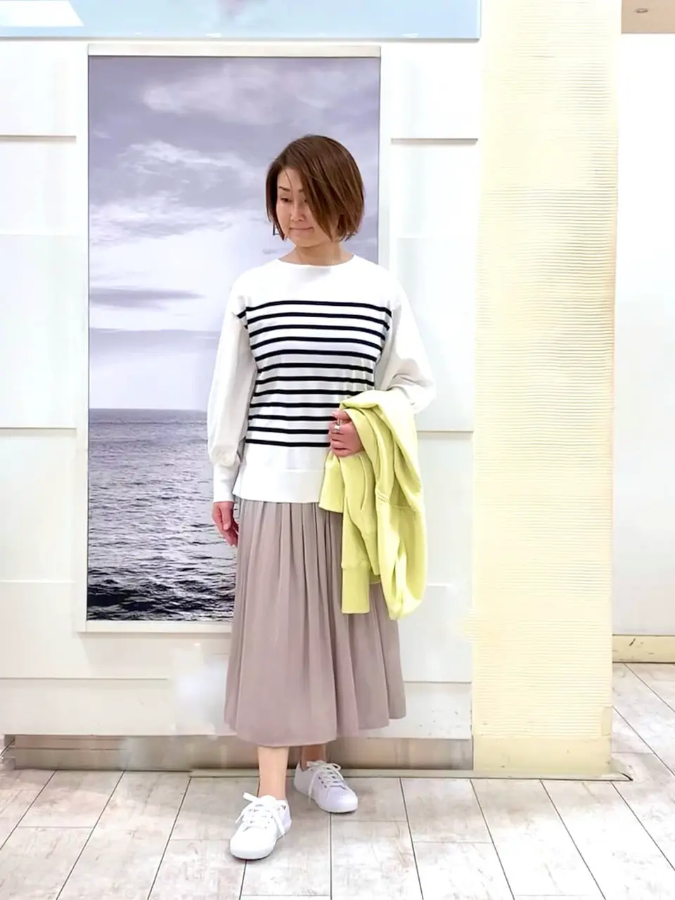 自由区 中鉢 コーディネート画像