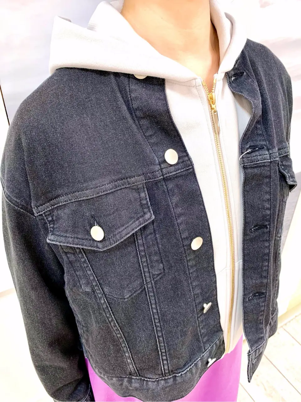 自由区 中鉢 コーディネート画像