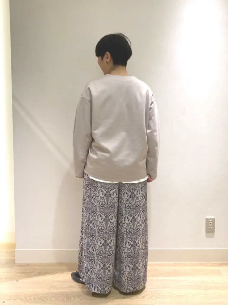 自由区 田中 コーディネート画像