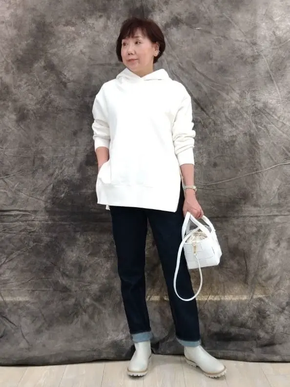 自由区 鶴田 コーディネート画像