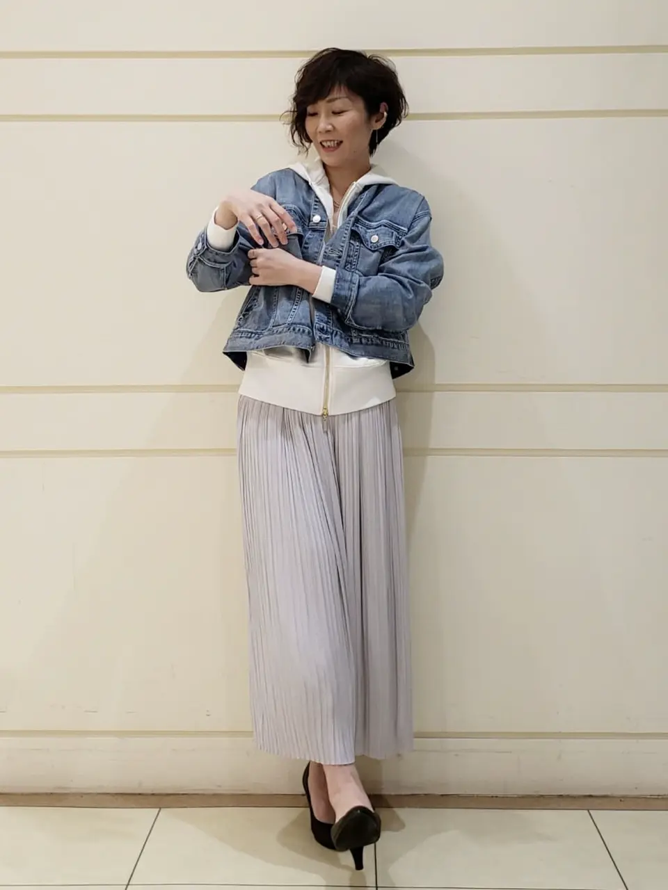 自由区 maruri コーディネート画像