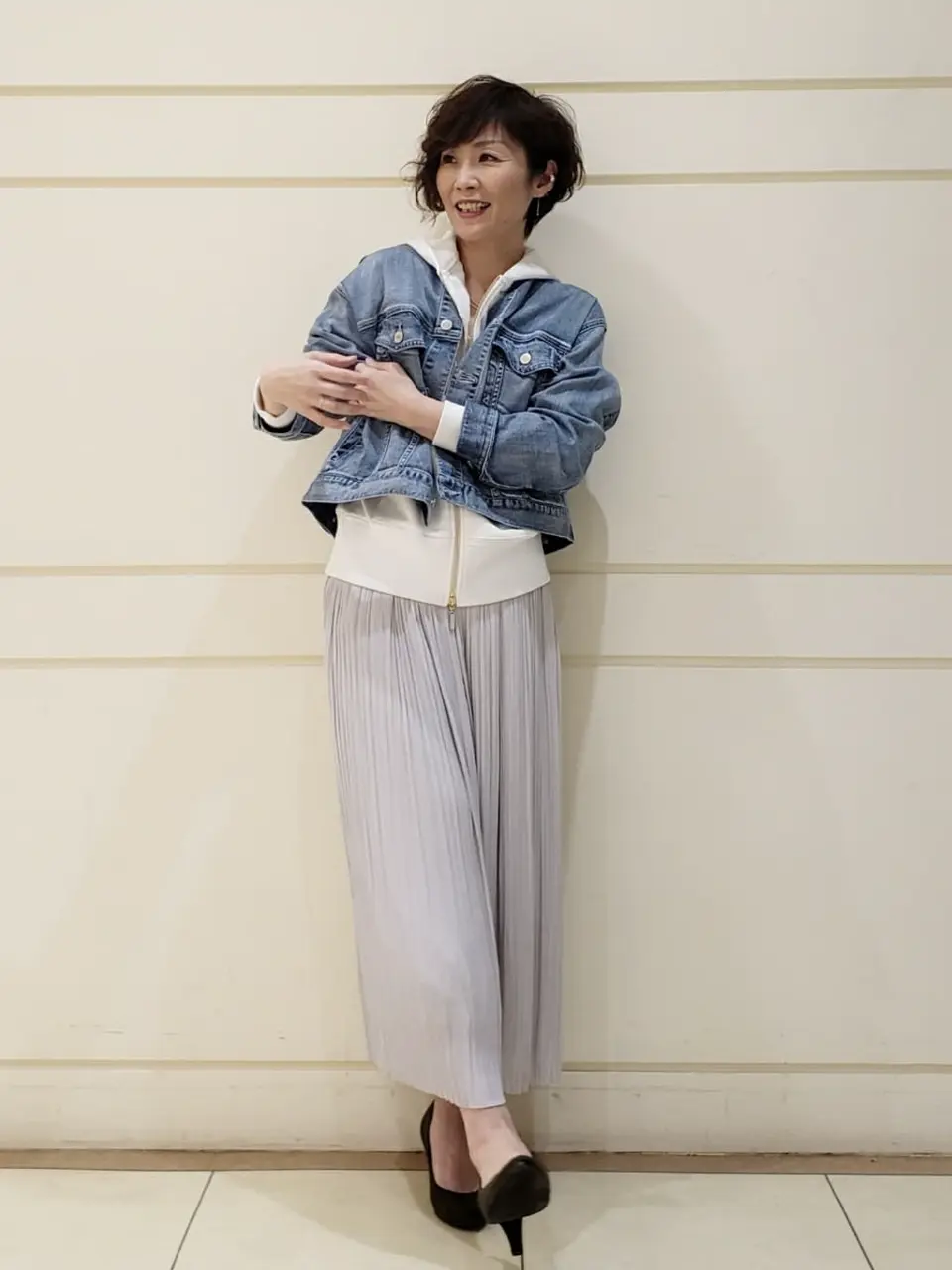 自由区 maruri コーディネート画像