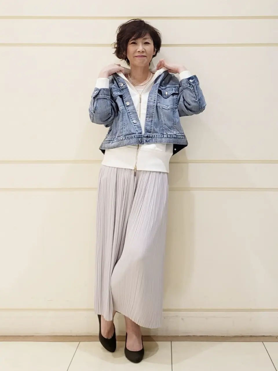 自由区 maruri コーディネート画像