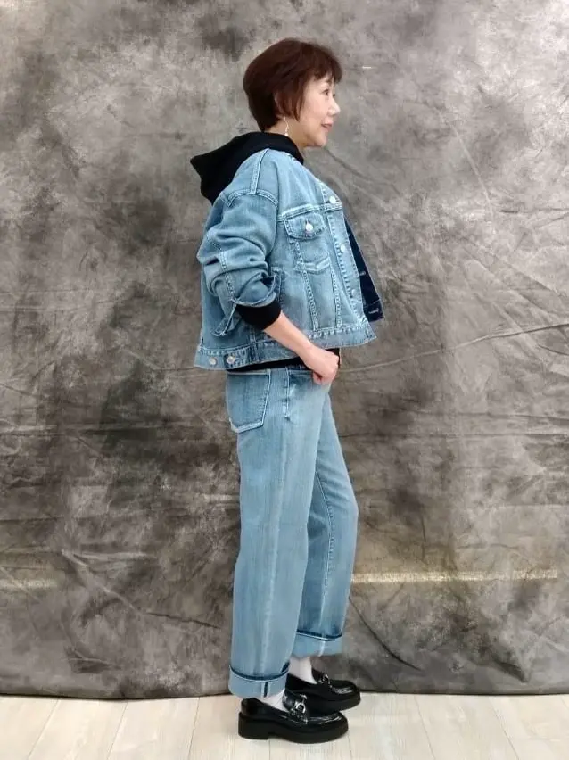 自由区 鶴田 コーディネート画像