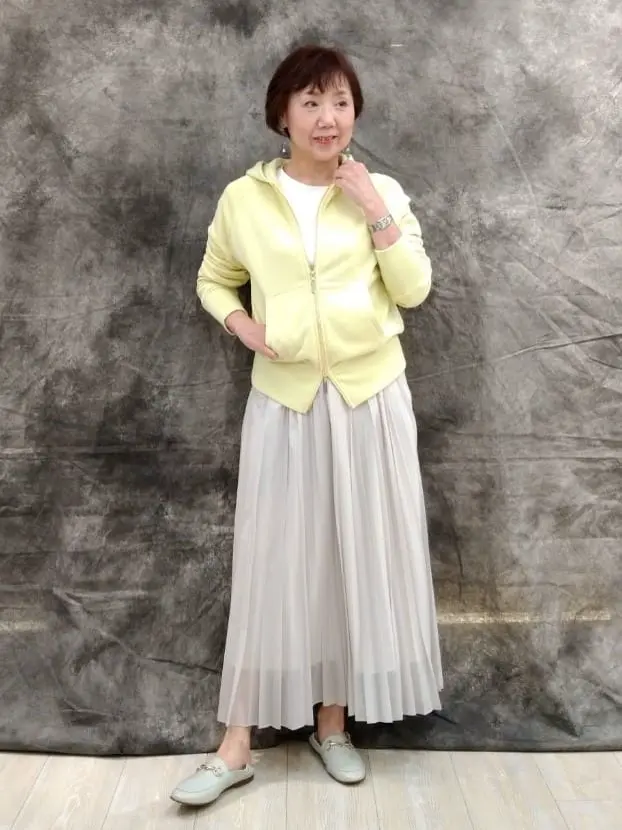 自由区 鶴田 コーディネート画像