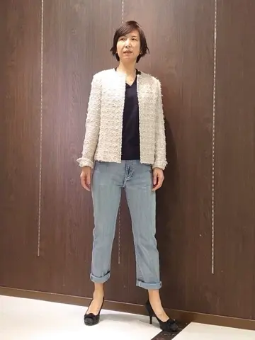 自由区 井上 コーディネート画像